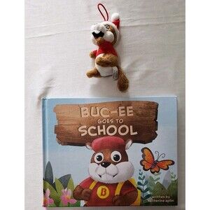 NEW Buc-ee's Santa Buc-ee Beaver Christmas Mini Plush Ornament Bucee’s NWT